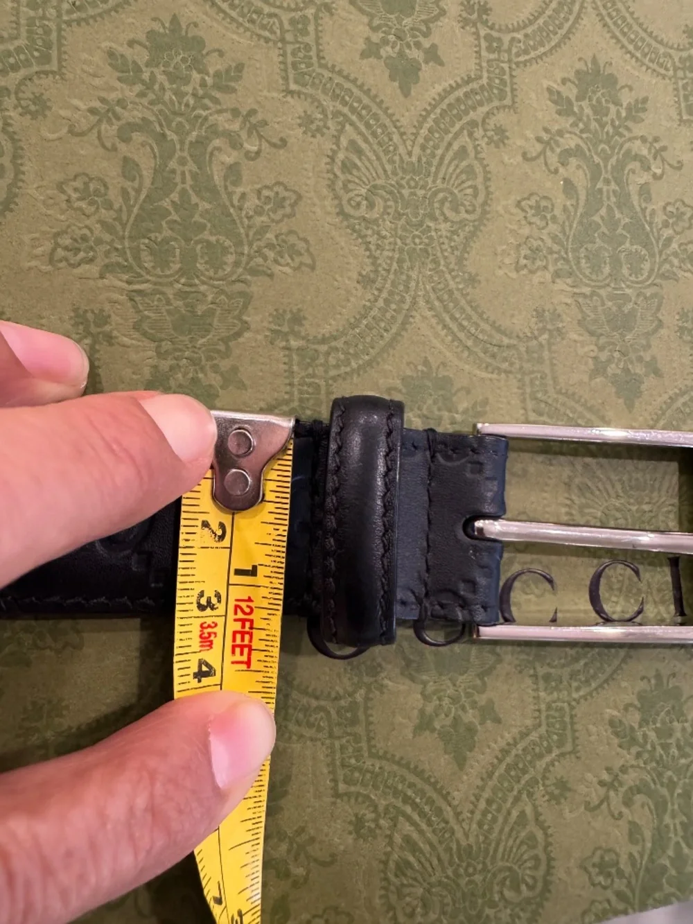 Gucci signature beltssima